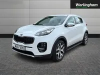 Used Kia Sportage GT-Line 136 HP (100 kW) 2017 White SUV