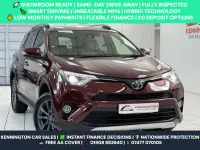 Used Toyota RAV4 Hybrid 2017 Red SUV
