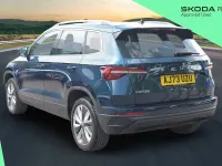 Used Skoda Karoq SE L 150 HP (110 kW) 2024 Lava blue metallic SUV