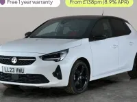 Used Vauxhall Corsa GS Line 75 HP (55 kW) 2023 White Hatchback