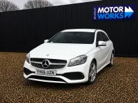 Używany Mercedes A200 AMG line 2016 Biały Hatchback