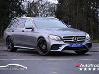 Used Mercedes E220 AMG line 194 HP (142 kW) 2018 Grey Estate