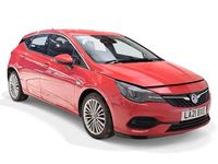 Used Vauxhall Astra Elite 122 HP (89 kW) 2021 Red Hatchback
