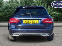 Used Mercedes C200 Premium 184 HP (135 kW) 2017 Blue Estate