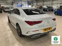 Used Mercedes CLA200 AMG line 2021 White Coupe