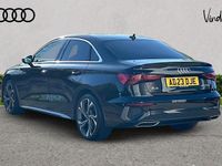 Used Audi A3 S-Line 147 HP (108 kW) 2023 Black Sedan