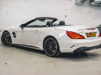 Used Mercedes SL63 AMG AMG 2019 White Cabriolet