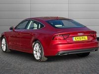 Used Audi A7 Design 218 HP (160 kW) 2015 Garnet red Hatchback