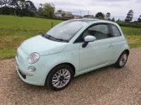 Used Fiat 500 Lounge 69 HP (50 kW) 2014 Green Hatchback