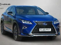 Used Lexus RX450h Sport Line 2019 Blue SUV