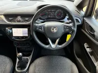 Used Vauxhall Corsa Design Edition 70 HP (51 kW) 2015 Black Hatchback