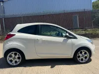 Used Ford Ka Zetec 69 HP (50 kW) 2014 White Hatchback