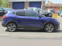 Used Nissan Qashqai N-Connecta 2018 Blue SUV