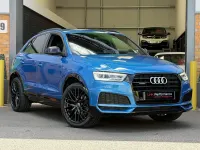 Used Audi Q3 Black Edition 180 HP (132 kW) 2018 Blue SUV