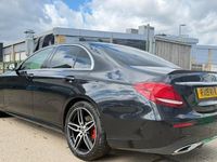 Used Mercedes E220 AMG line 194 HP (142 kW) 2019 Black Sedan