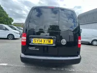 Used VW Caddy Maxi Trendline 101 HP (74 kW) 2014 Black MPV