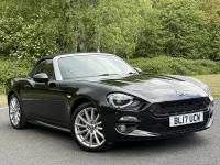 Used Fiat 124 Spider Lusso Plus 140 HP (102 kW) 2017 Black Cabriolet