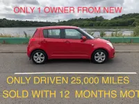 Used Suzuki Swift GLX 102 HP (75 kW) 2008 Red Hatchback