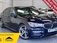 Used BMW 730L M Sport 265 HP (194 kW) 2015 Black Sedan