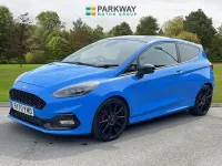 Used Ford Fiesta ST 200 HP (147 kW) 2021 Blue Hatchback