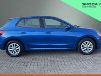 Used Skoda Fabia Comfort 108 HP (79 kW) 2023 Blue Hatchback
