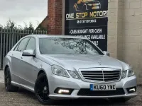 Begagnad Mercedes E250 2011 Silver Sedan