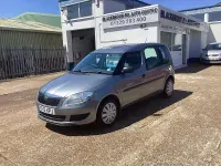 Used Skoda Roomster 69 HP (50 kW) 2012 Grey MPV