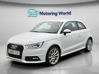 Used Audi A1 S-Line 125 HP (91 kW) 2018 White Hatchback