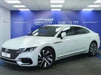Used VW Arteon R-line 150 HP (110 kW) 2018 White Hatchback