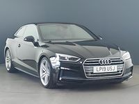 Used Audi A5 S-Line 190 HP (139 kW) 2019 Black Coupe