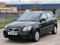 Used Kia Rio 95 HP (69 kW) 2010 Black Hatchback