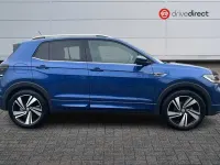Used VW T-Cross R-line 115 HP (84 kW) 2020 Blue SUV