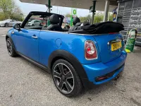 Begagnad Mini Cooper S Cabriolet 184 HK (135 kW) 2011 Blå Cab