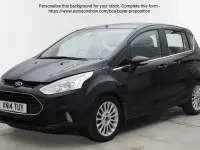 Used Ford B-MAX Titanium 120 HP (88 kW) 2014 Black MPV