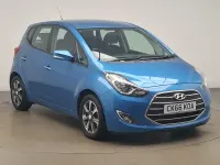 Used Hyundai ix20 SE 90 HP (66 kW) 2016 Blue Hatchback