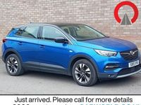 Used Vauxhall Grandland X Sport 130 HP (95 kW) 2019 Blue SUV