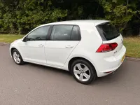 Used VW Golf VII Match 110 HP (80 kW) 2015 White Hatchback