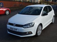 Used VW Polo BlueGT 2014 White Hatchback