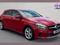 Used Mercedes A180 107 HP (78 kW) 2018 Red Hatchback