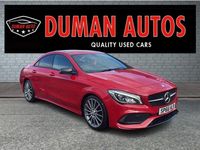 Used Mercedes CLA200 AMG line 136 HP (100 kW) 2016 Red Coupe
