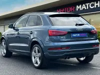 Begagnad Audi Q3 S-line plus 2016 Blå SUV