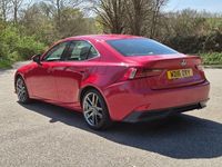 Used Lexus IS300h Sport Line 223 HP (164 kW) 2016 Red Sedan