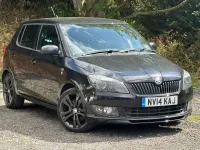 Used Skoda Fabia Monte Carlo 105 HP (77 kW) 2014 Black Hatchback