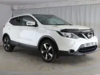 Used Nissan Qashqai N-TEC 110 HP (80 kW) 2015 White SUV