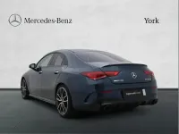 Used Mercedes CLA35 AMG Premium 306 HP (225 kW) 2022 Blue Coupe