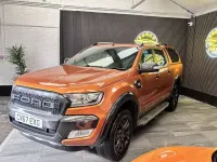 Used Ford Ranger Wildtrack 200 HP (147 kW) 2017 Orange Pickup