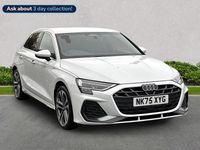 Used Audi A3 S-Line 147 HP (108 kW) 2025 White Hatchback