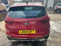 Used Kia Sportage GT-Line S 174 HP (127 kW) 2019 Red SUV