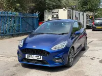 Used Ford Fiesta ST-Line 2018 Blue Hatchback