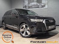 Used Audi Q7 S-Line 272 HP (200 kW) 2015 Black SUV